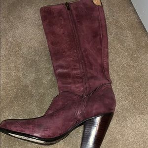 Reddish Frye mid length boots